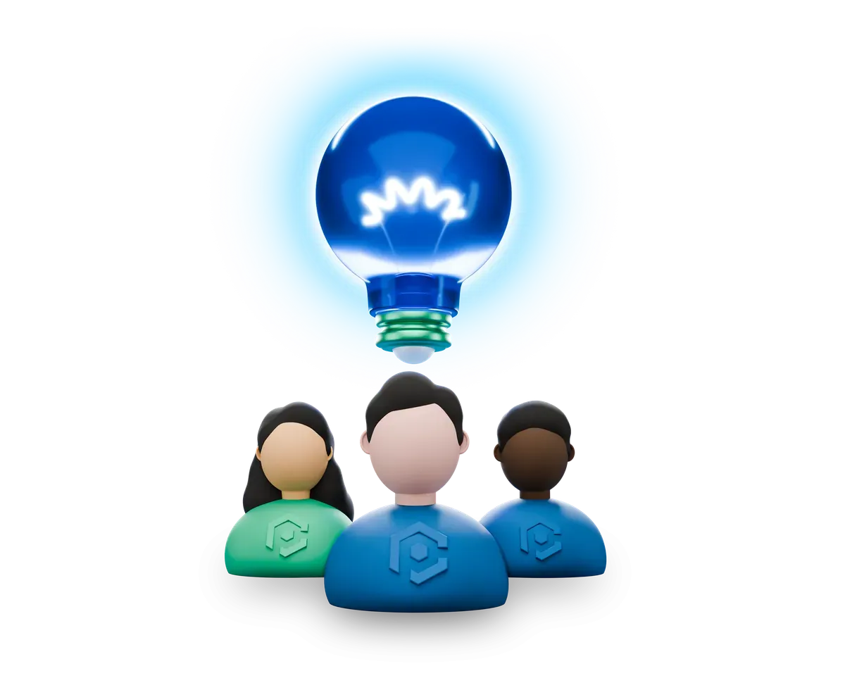 3D illustration explaining what managed detection and response (MDR) is