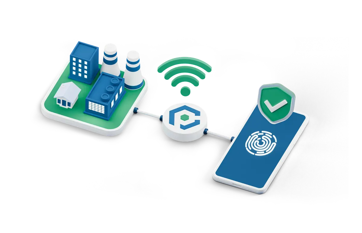 3D illustration of MDR built on an existing security stack